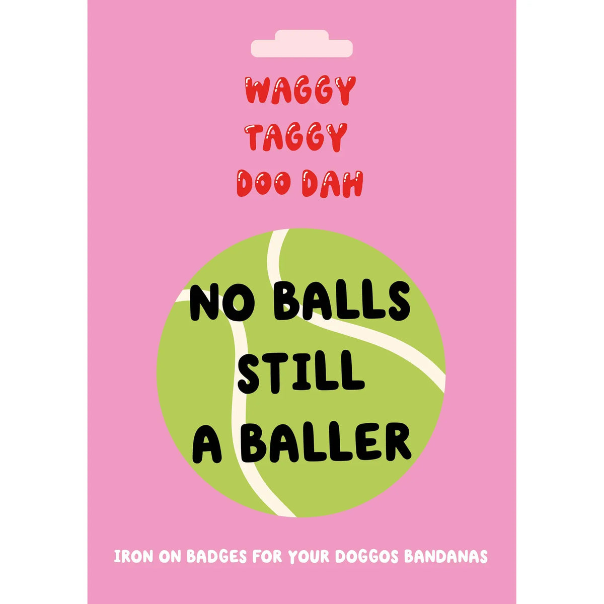 Écusson brodé "No balls, still a baller"