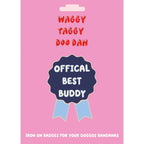 Écusson thermocollant brodé "Best Buddy"