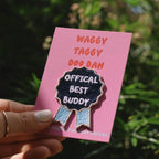 Écusson thermocollant brodé "Best Buddy"