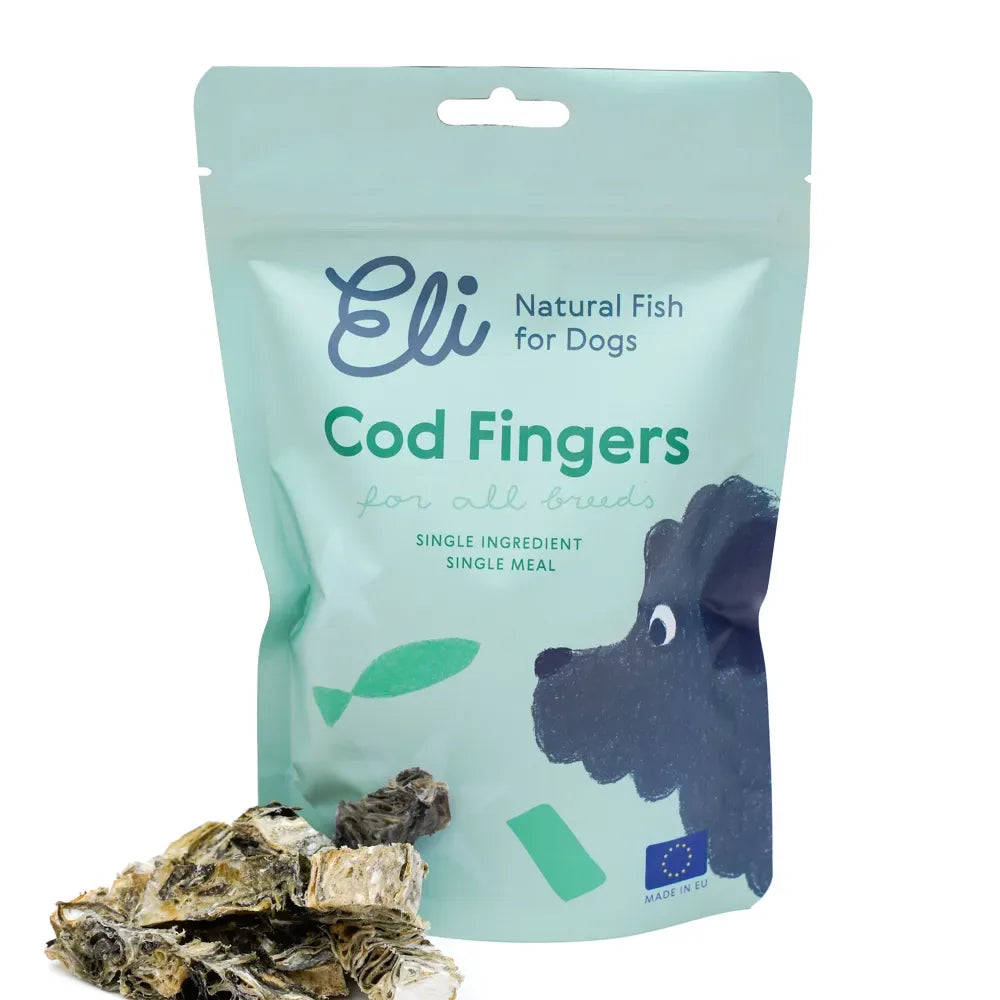 Friandises poisson séché - Bâtonnets de peau de morue