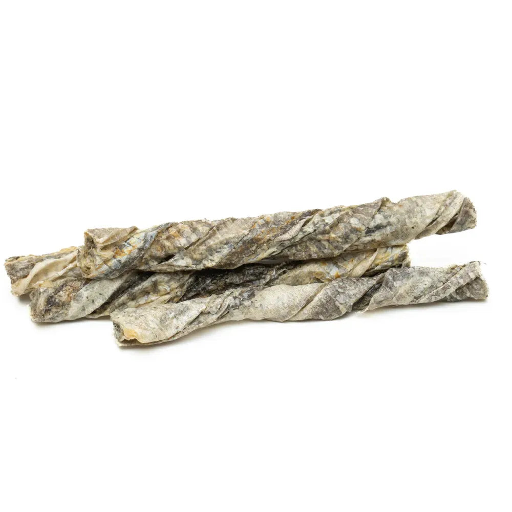 Friandises poisson séché - Torsades de peau de morue