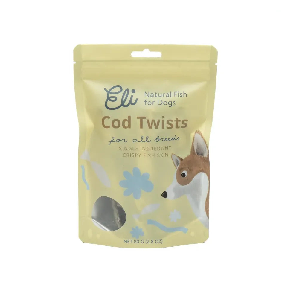 Friandises poisson séché - Torsades de peau de morue