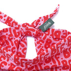 Bandana pour chien - BFF rouge et rose