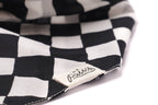 Bandana pour chien - Damier noir et blanc