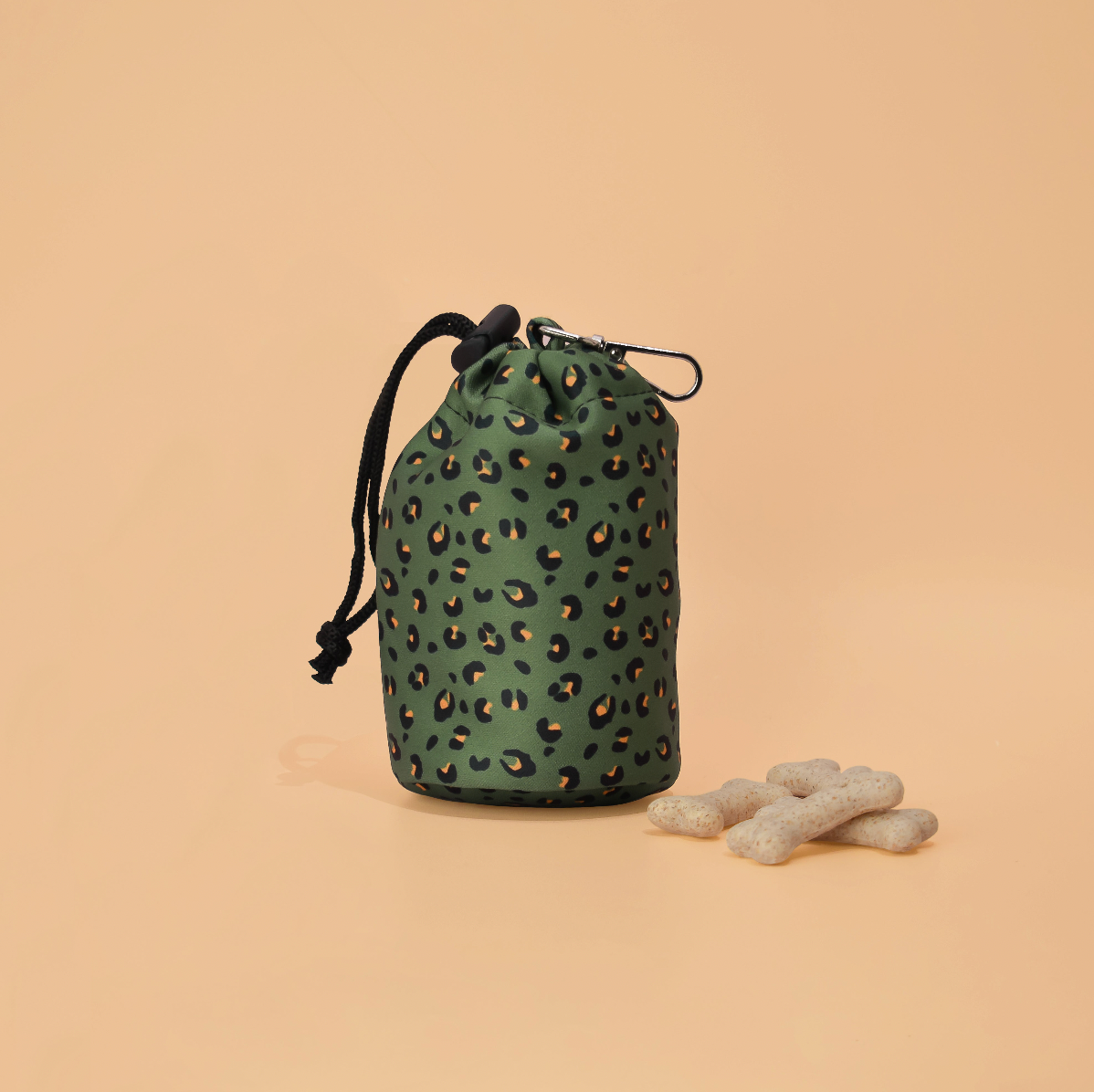 Pochette à friandises - Léopard kaki