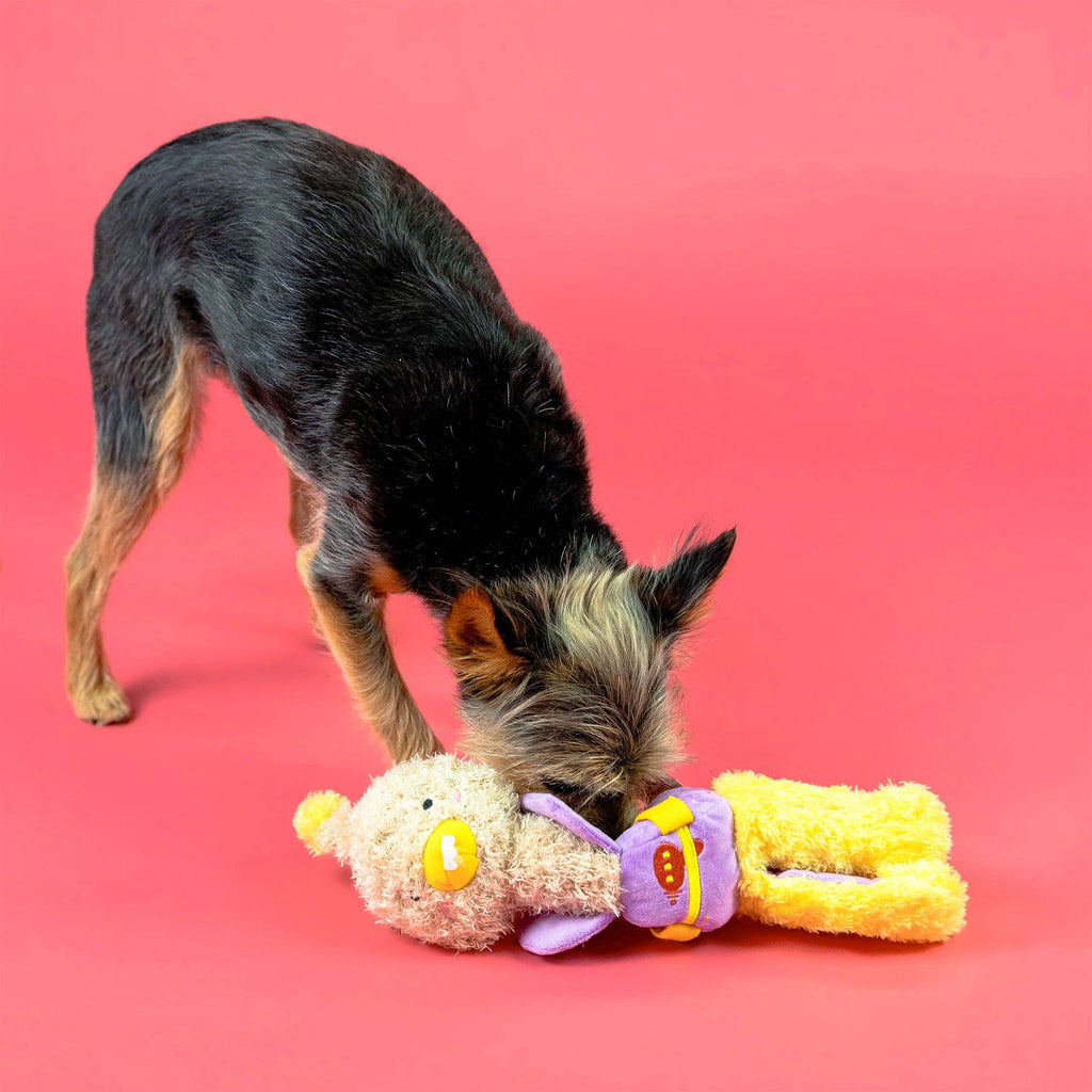 Jouet peluche - Autruche habillée