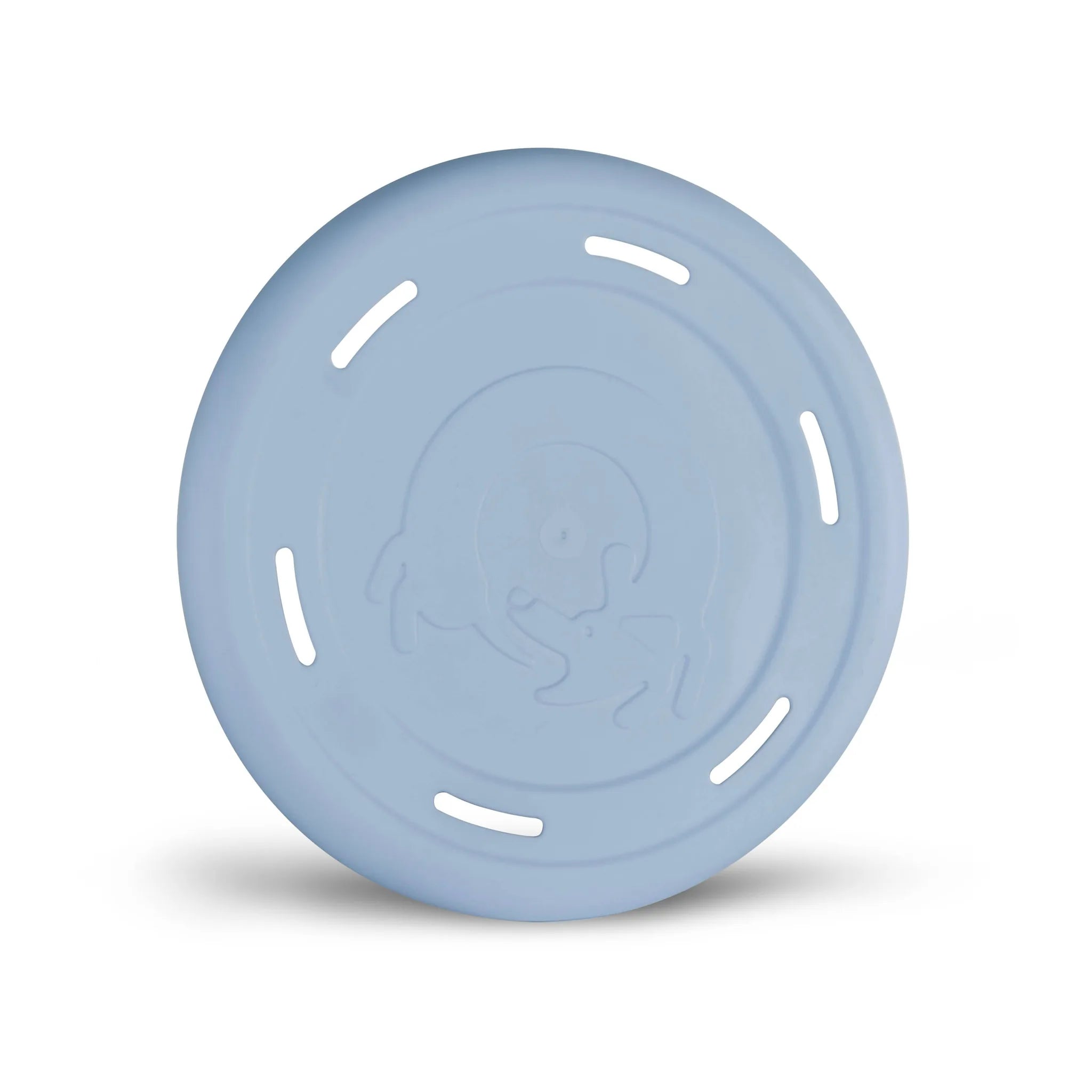 Frisbee en Caoutchouc 25cm - Bleu ciel