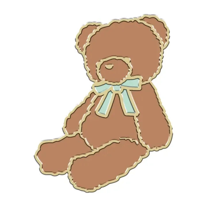 Charms pour collier - Teddy Marron