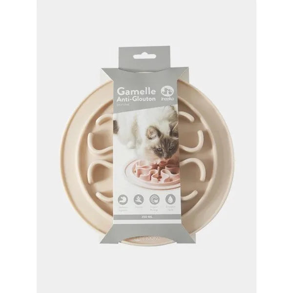 Gamelle anti-glouton sable