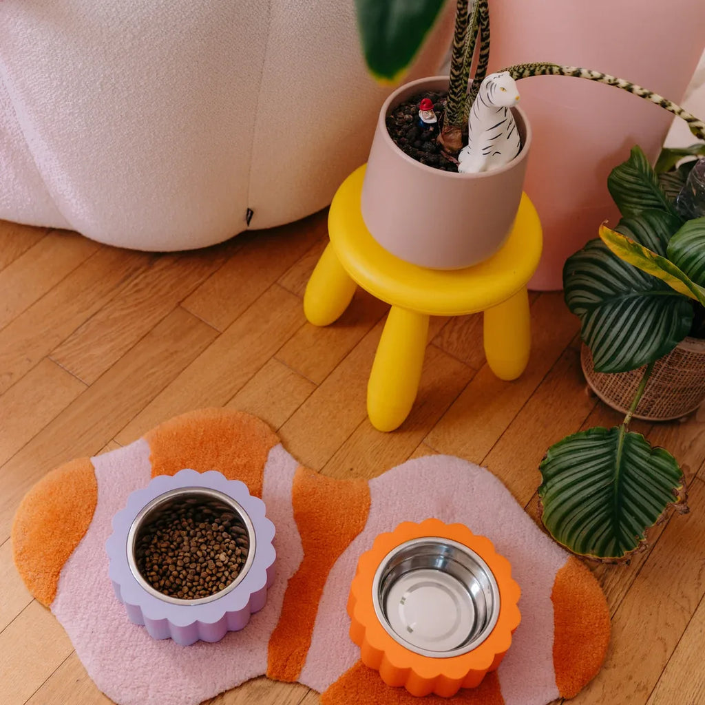 Gamelle pour chien - Fleur