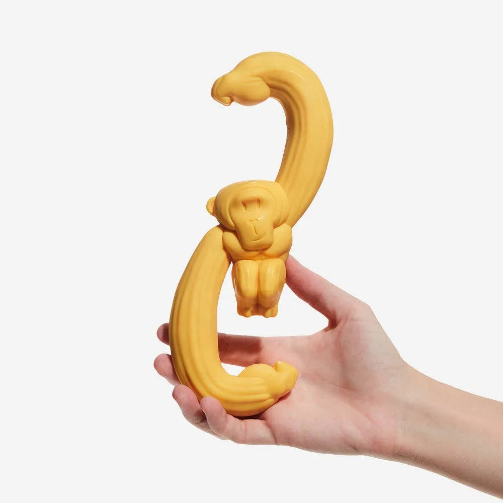 Jouet à mâcher très résistant jaune