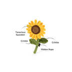 Jouet Balle et corde Tournesol