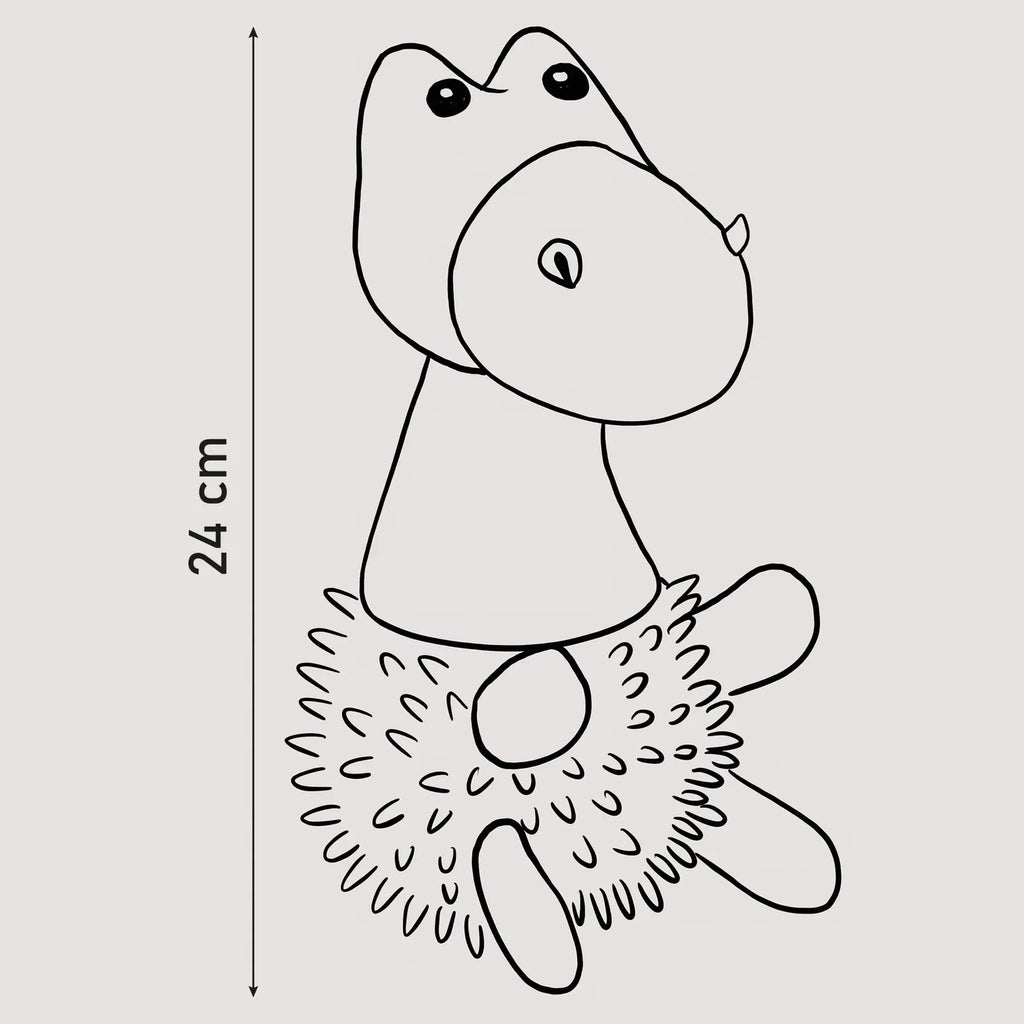 Jouet pour chien avec couineur - Dino