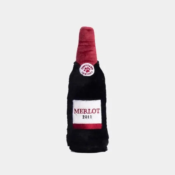 Jouet pour chien – Bouteille de vin rouge