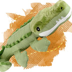 Jouet pour chien robuste avec couineur - Crocodile
