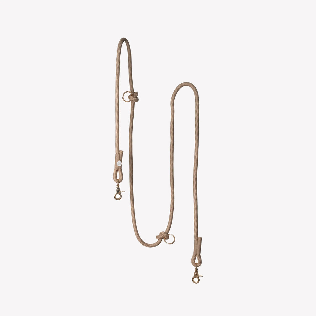 Laisse longue "mains-libres" corde