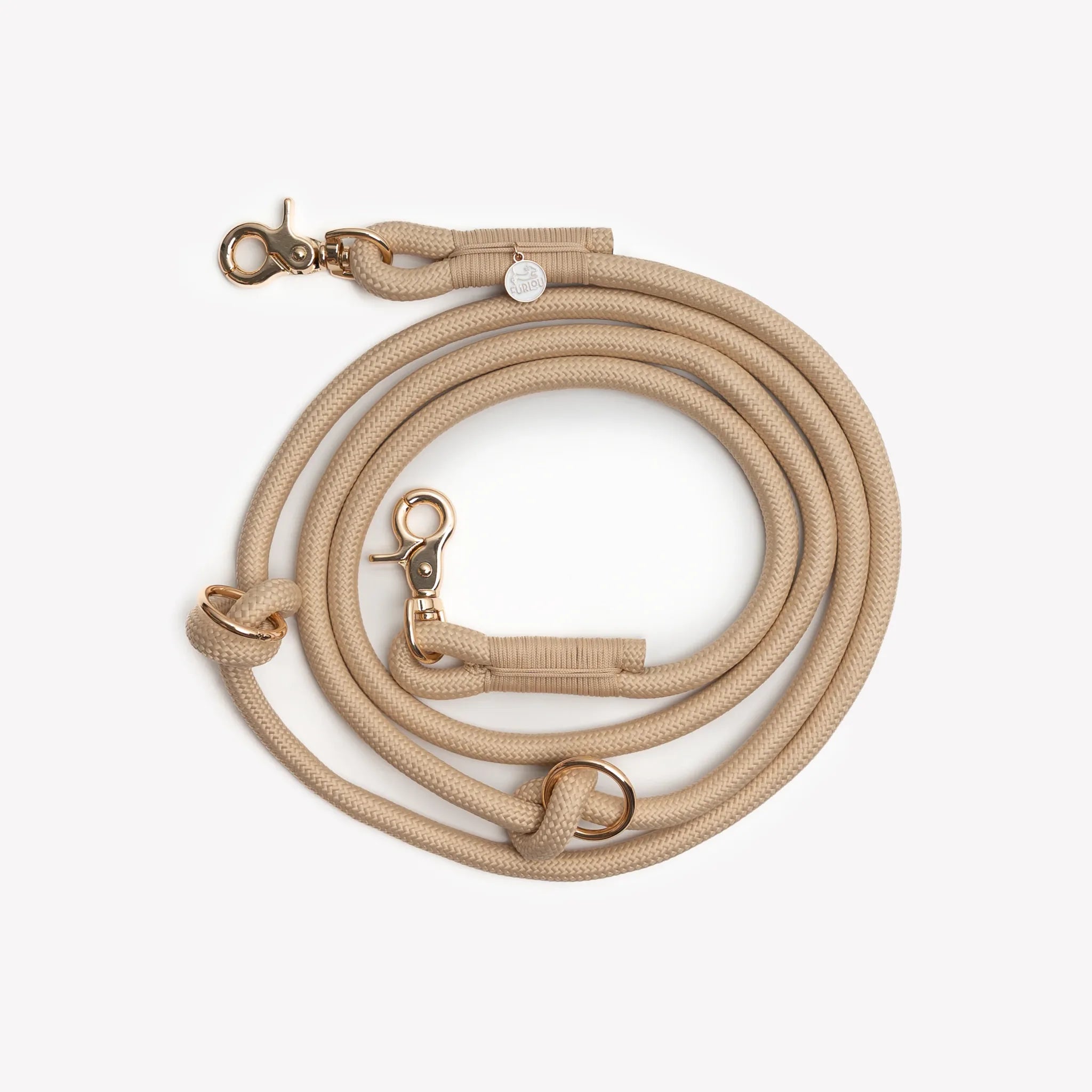 Laisse longue "mains-libres" corde