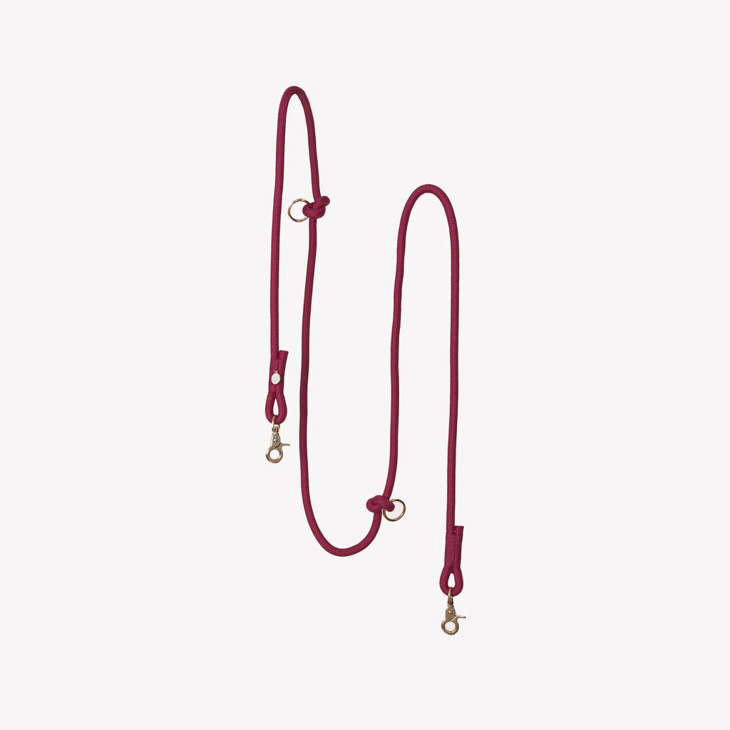 Laisse longue "mains-libres" corde