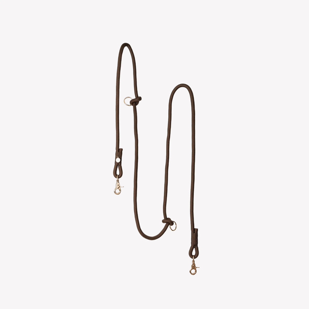 Laisse longue "mains-libres" corde