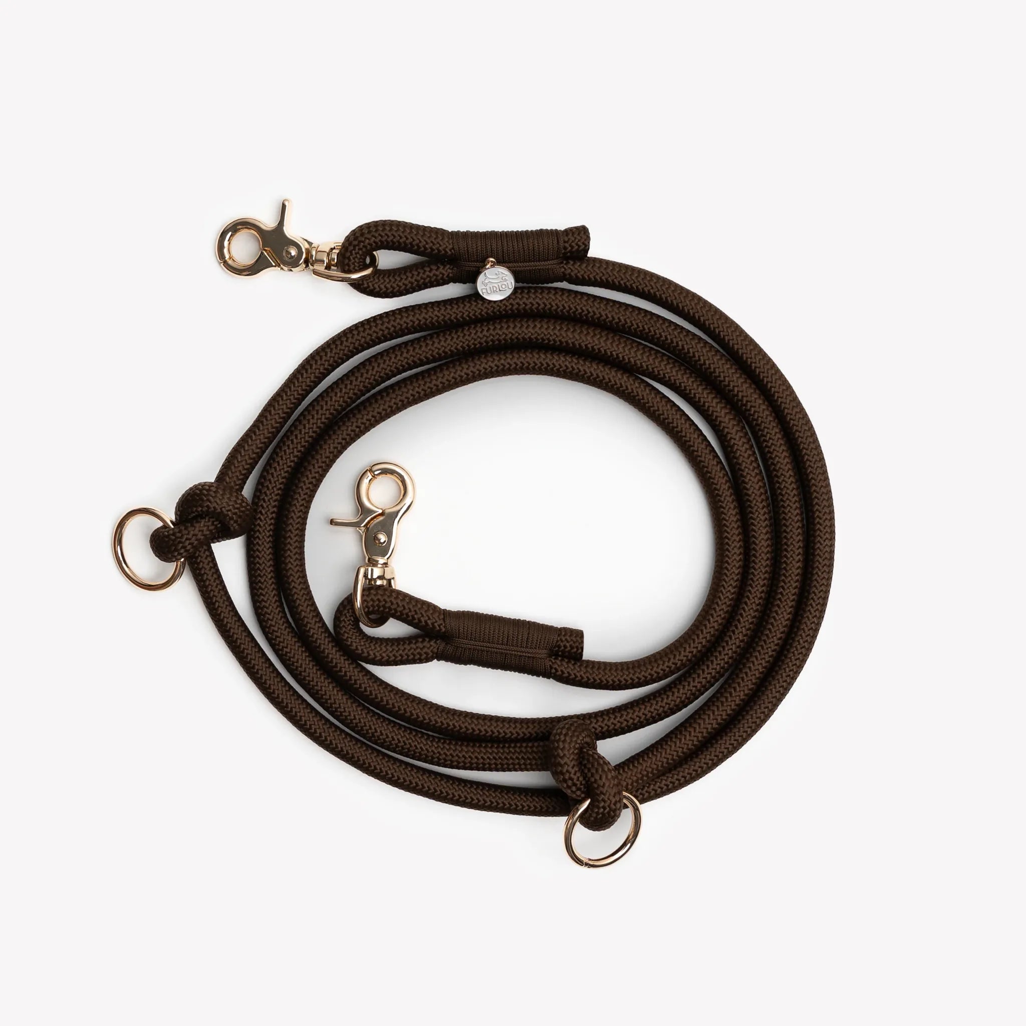Laisse longue "mains-libres" corde