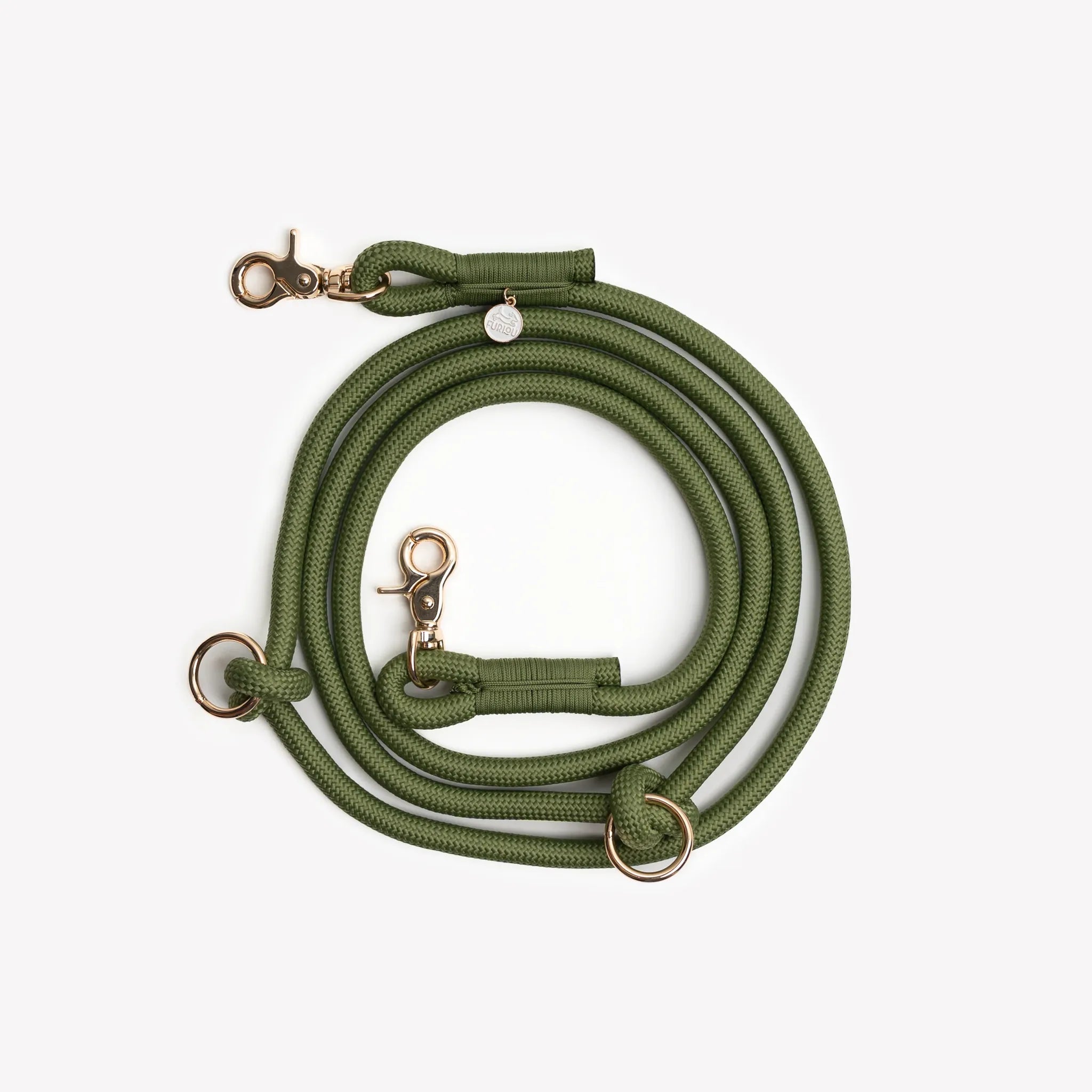 Laisse longue "mains-libres" corde