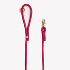 Laisse simple corde fuchsia