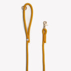 Laisse simple corde jaune