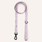 Laisse courte Lilas Fleuri