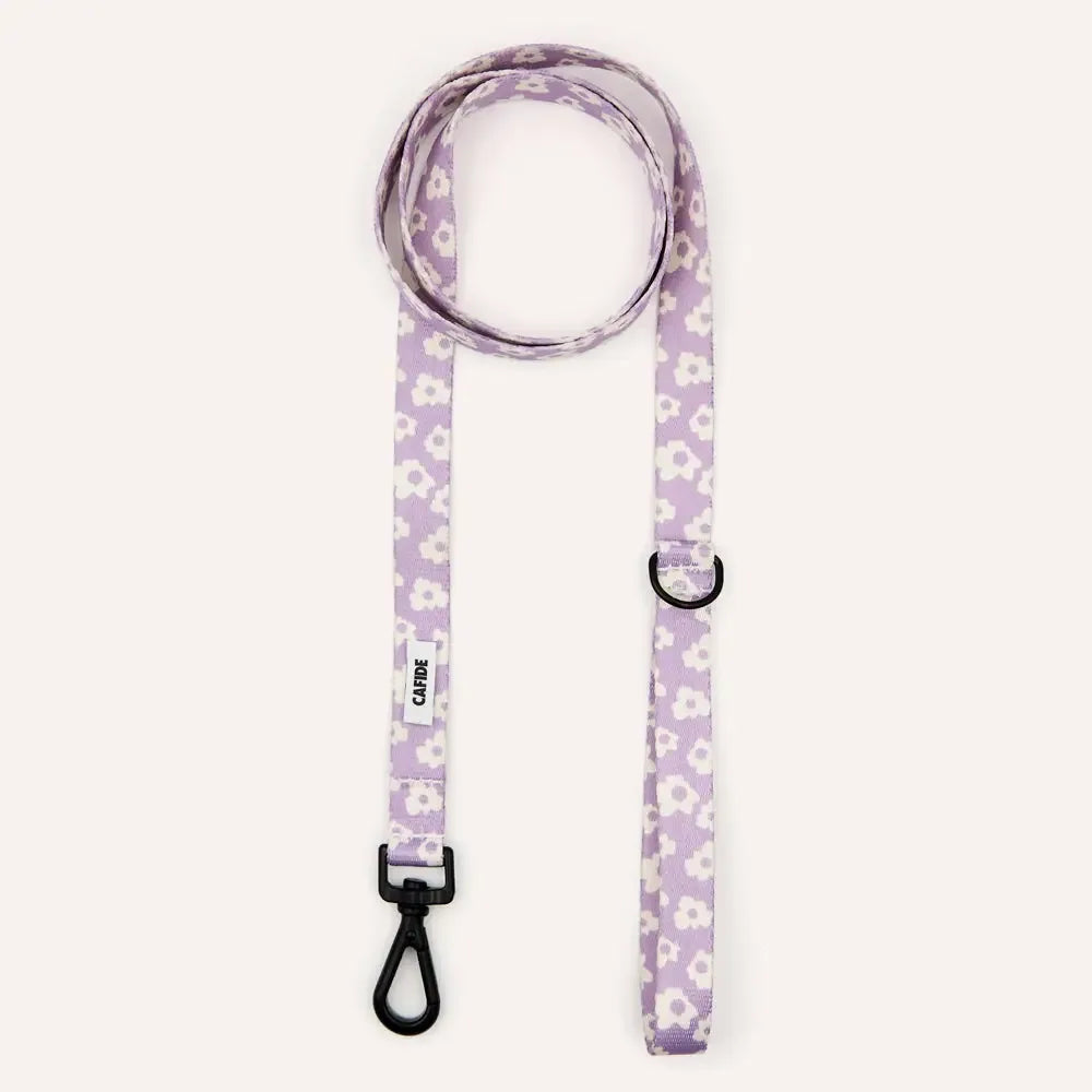 Laisse courte Lilas Fleuri