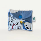 Mini pochette upcyclée 101 Dalmatiens Bleu