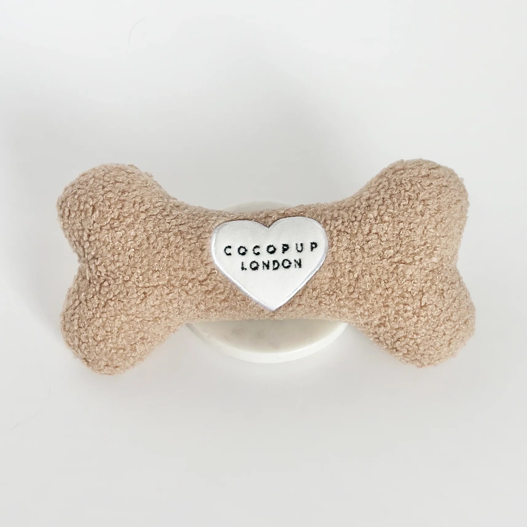 Jouet Os Bouclette Beige