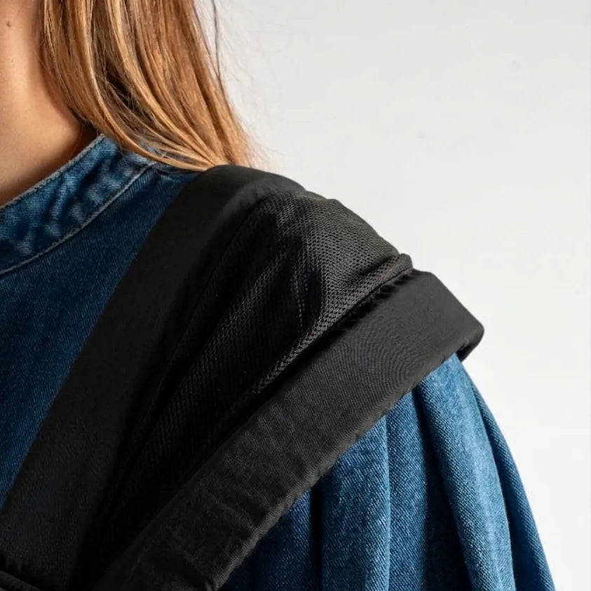 Sac de transport en bandoulière noir