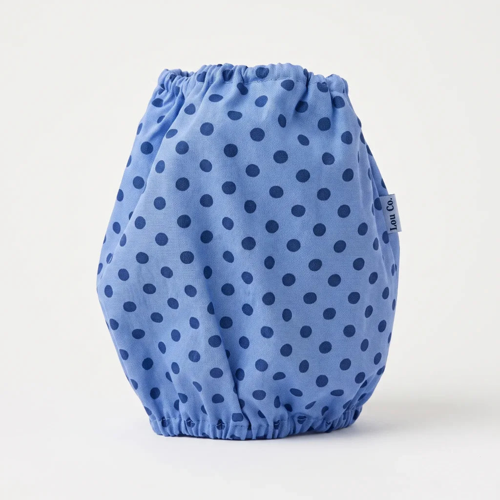 Snood pour chien jean à pois
