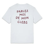 T shirt Baby Blue "Parlez moi de mon Clebs"