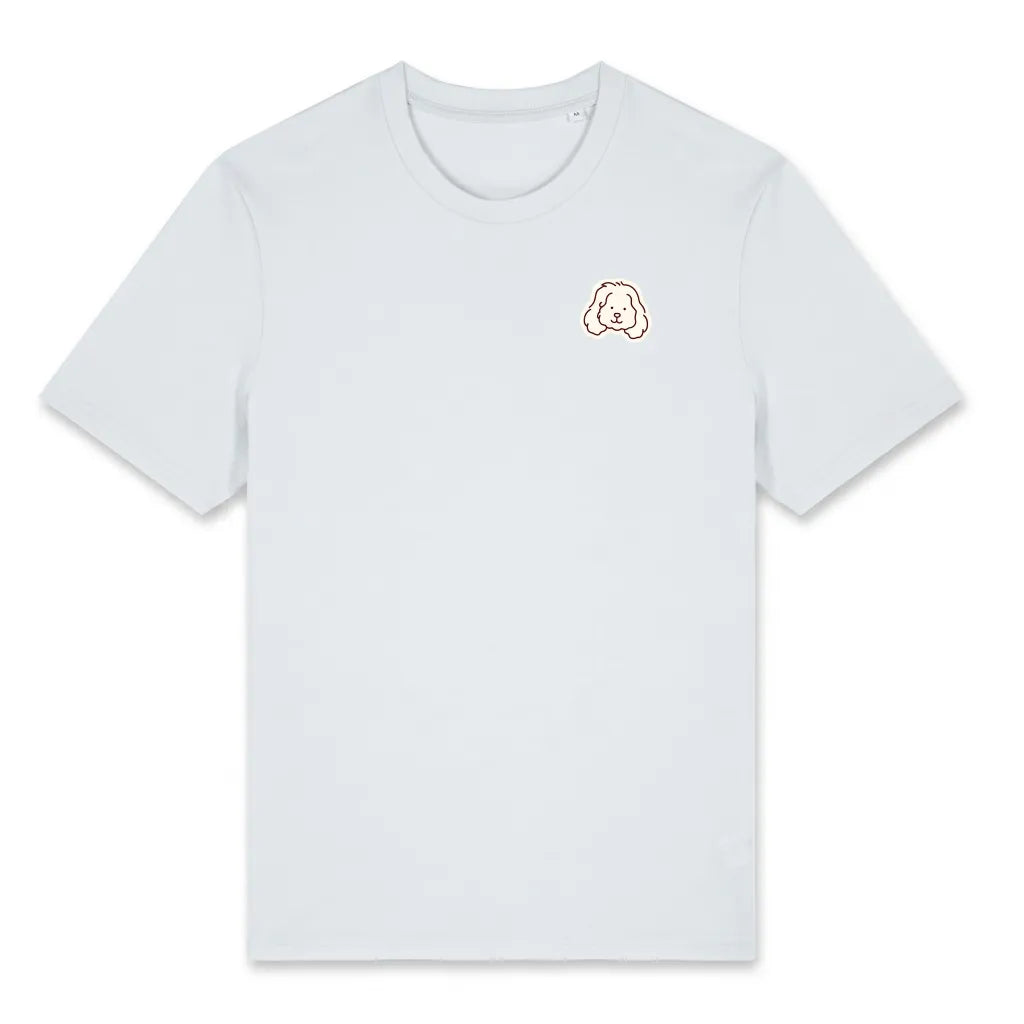T shirt Baby Blue "Parlez moi de mon Clebs"