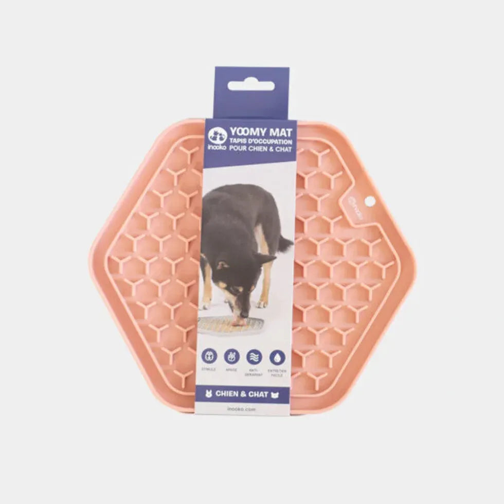 Tapis de Léchage - YoomY Mat - Rose poudré